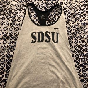 SDSU Nike tank top